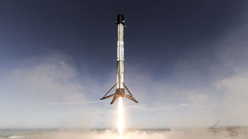 Atterrissage Falcon 9