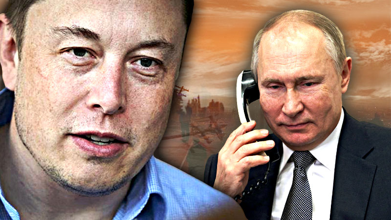 Elon-Musk-telephone-a-Poutine