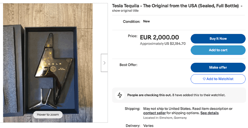 Teslaquila-Ebay
