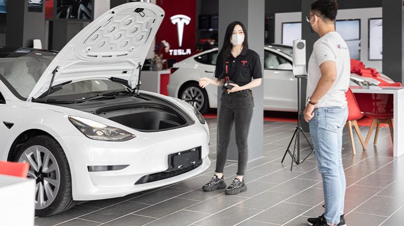 Tesla-showroom
