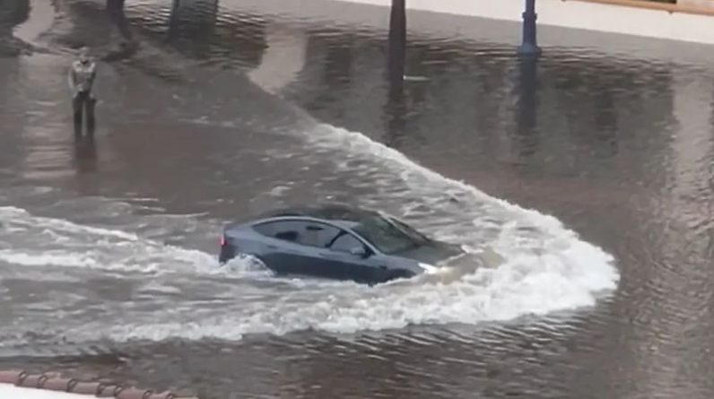 Model 3 San Diego inondation
