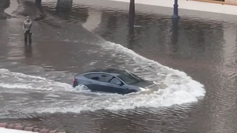 Model 3 San Diego inondation