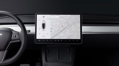 Tesla système de navigation mise à jour