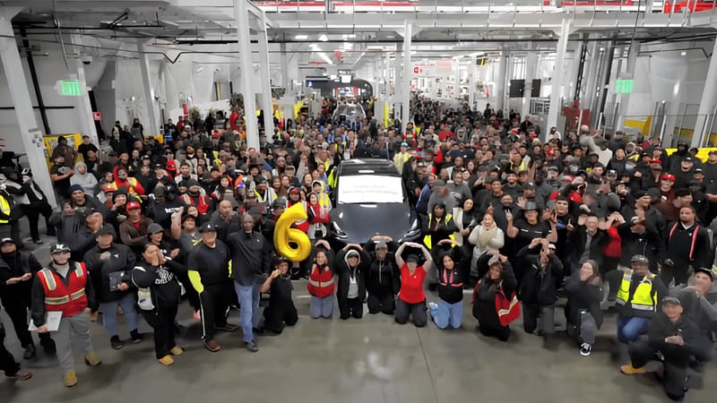 Tesla 6 million voitures