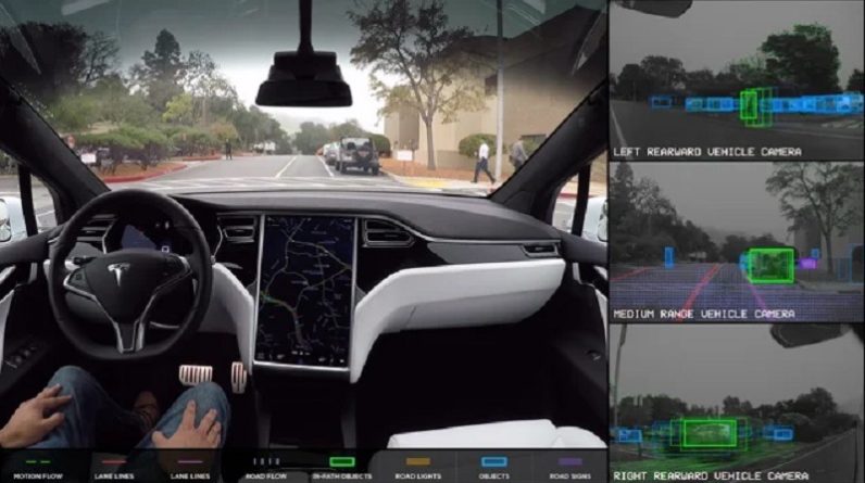 conduite autonome Tesla